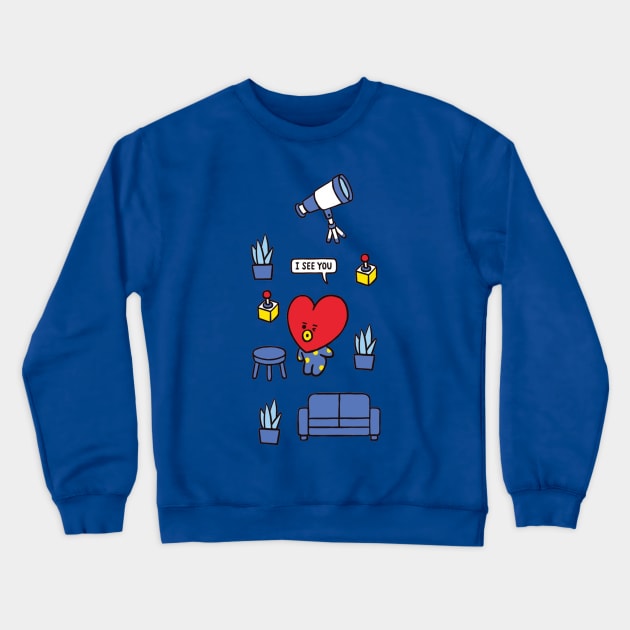 BT21 Roomie Phone Case - Tata Crewneck Sweatshirt by ZeroKara